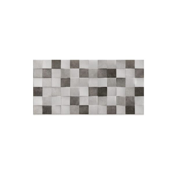 Keros Ceramica Bronx Cubic Gris 25x50 keramičke pločice
