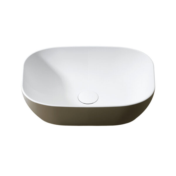 Zenon Duero Oro Viejo (RAL 1036) 48x32 nadgradni umivaonik