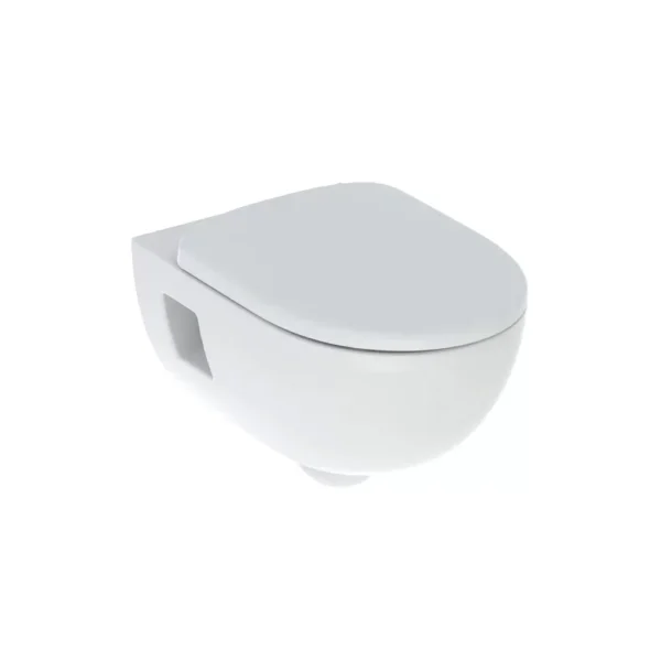 Geberit Selnova set konzolne WC šolje, Rimfree, vidljivo kačenje, sa Softclose WC sedištem, 53 cm 501.750.00.1