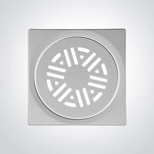 Podna rešetka inox 150x150 mm