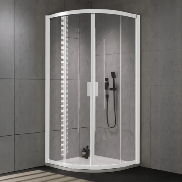 Kolpa San - tuš kabina Venus WH/1 polukružna beli profil