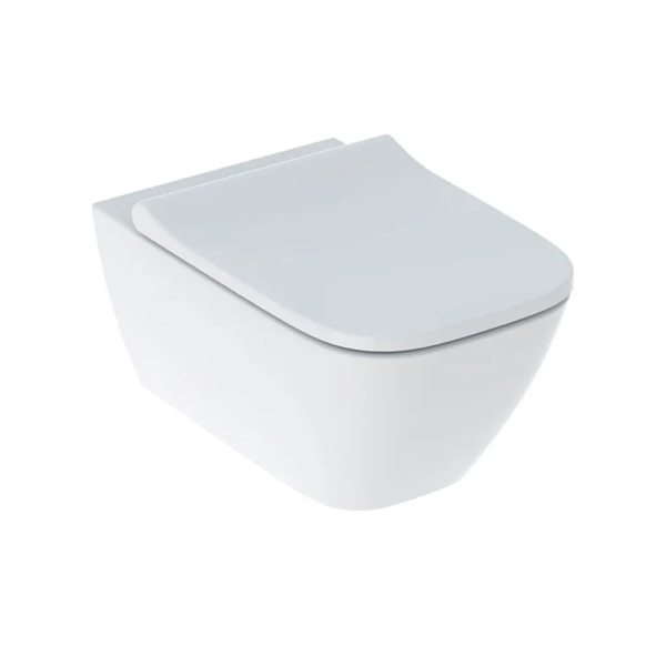 Geberit Smyle Square konzolna wc šolja sa daskom, Rimfree, skriveno kačenje 500.683.00.2