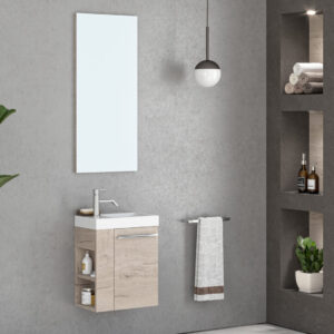 Kolpa San Kiki – Ormarić sa umivaonikom od livenog mermera 40cm