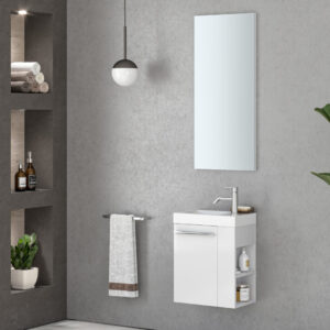 Kolpa San Kiki – Ormarić sa umivaonikom od livenog mermera 50cm