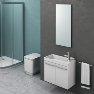 Kolpa San Kiki – Ormarić sa umivaonikom od livenog mermera 60cm