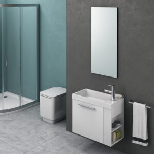 Kolpa San Kiki – Ormarić sa umivaonikom od livenog mermera 60cm