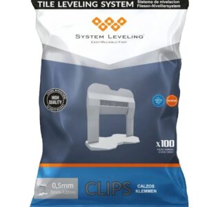 System Leveling spone 0,5 mm – 100 kom | Spone za nivelaciju pločica