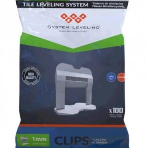 System Leveling spone 1mm – 100 kom | Spone za nivelaciju pločica