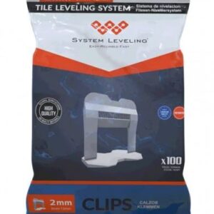 System Leveling spone 2mm – 100 kom | Spone za nivelaciju pločica